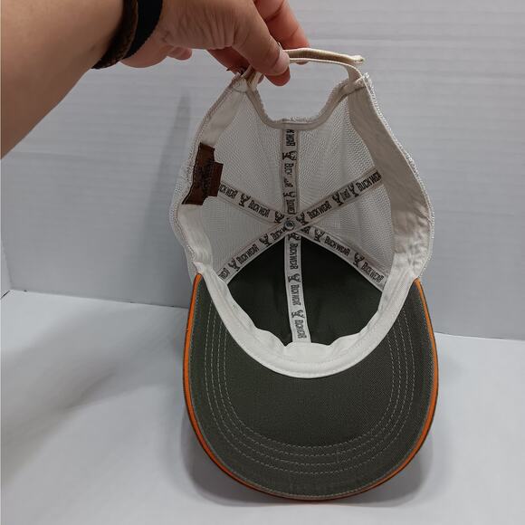 Buck Wear‎ Trucker Hat Cap Mesh Back Snapback Adjustable Distressed Soft - Picture 6 of 8